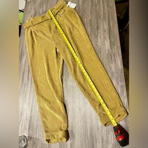 Mustard Corduroy Dress Pants